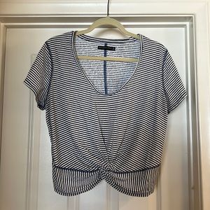 Striped Abercrombie and Fitch T Shirt